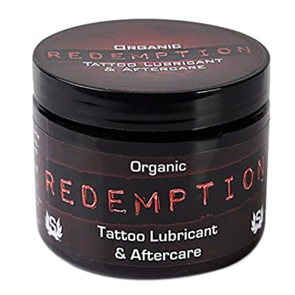 Painful Pleasures Redemption, botella de lubricante para tatuaje, fácil de aplicar durante el proceso.