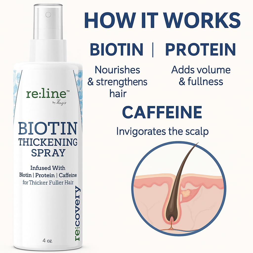 Paisle Botanics Biotin Spray para crecimiento capilar aporta cuerpo sin peso.