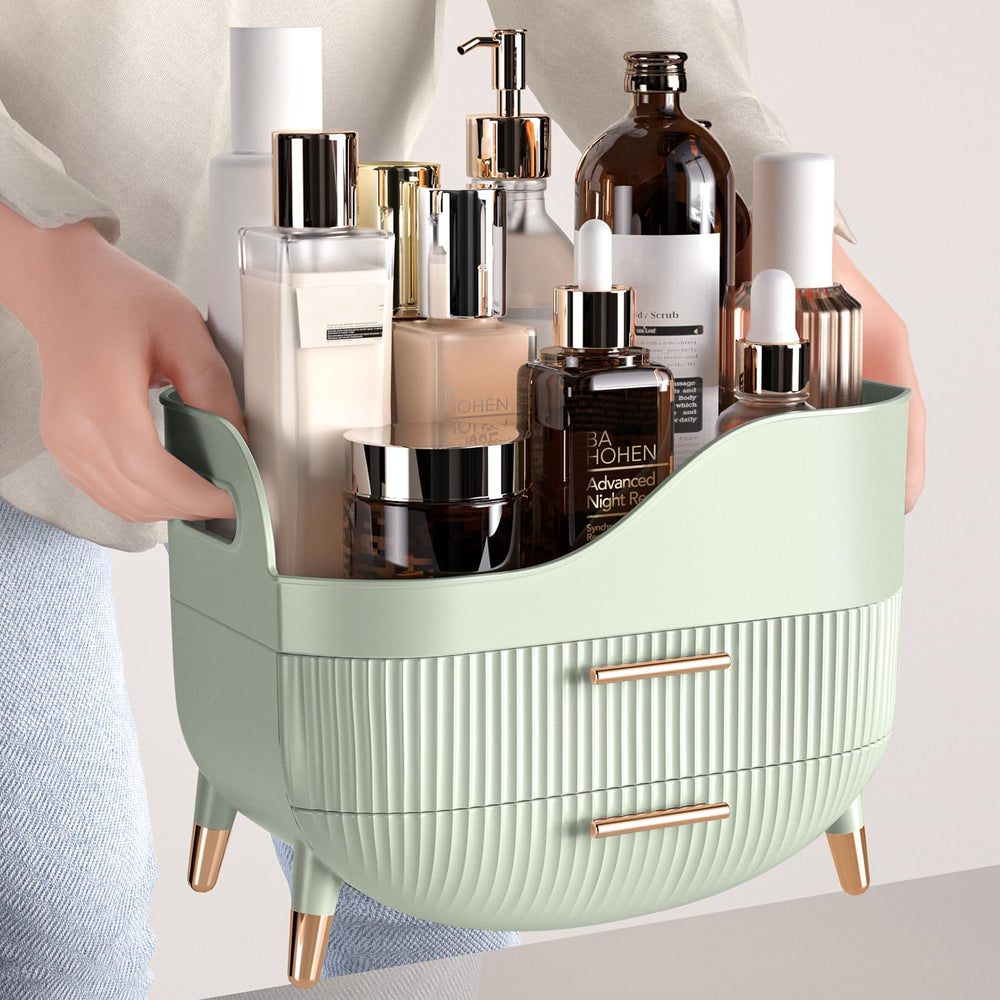 Pajiriona easy-carry handle lets you move the organizer effortlessly.
