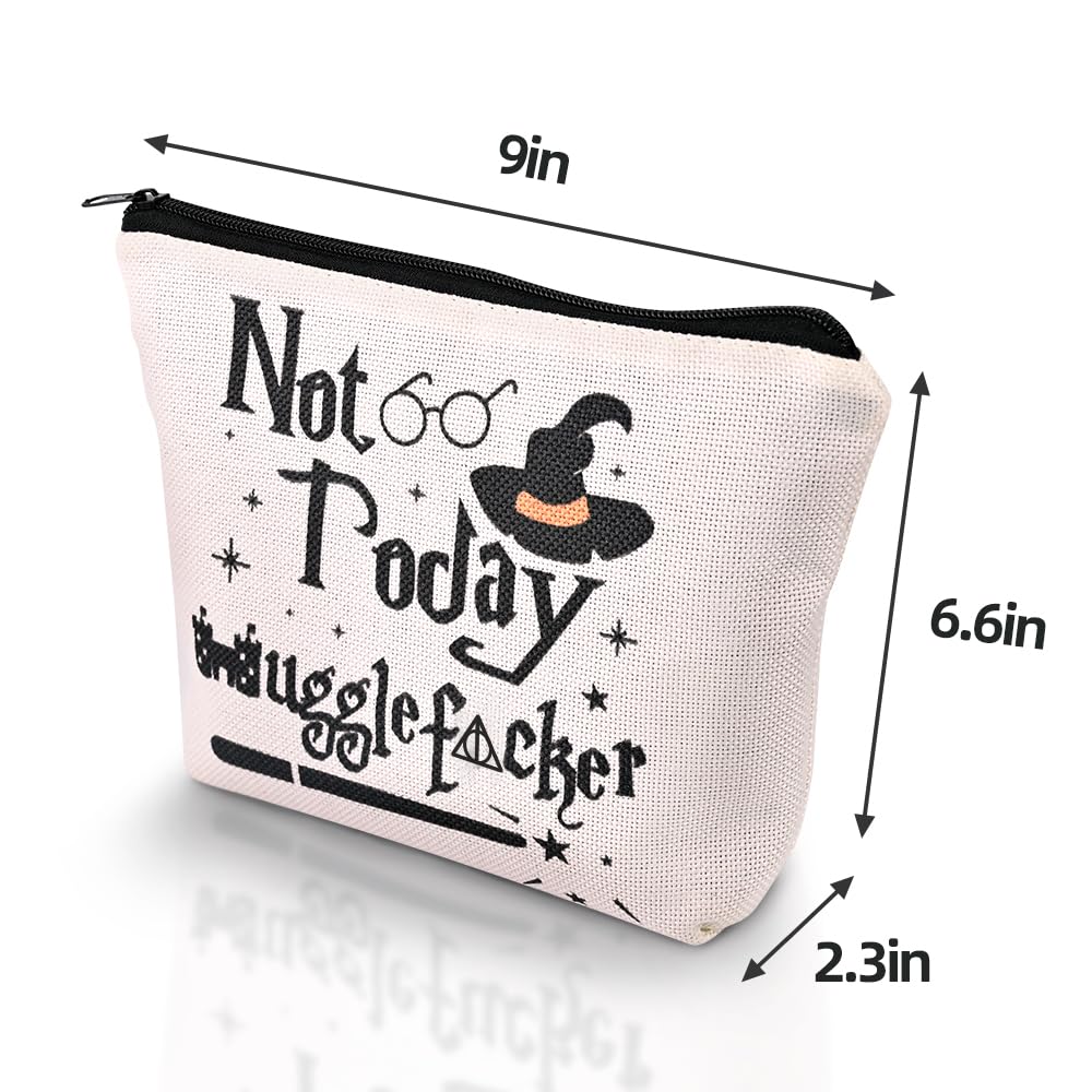 Paliboiu Magic Wizard makeup bag compact size fits purses and backpacks.