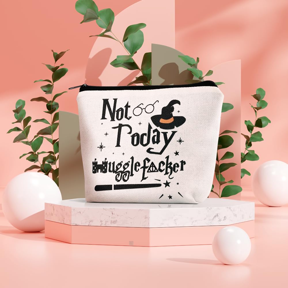 Paliboiu Magic Wizard makeup bag interior shows roomy capacity for essentials.