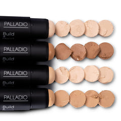 Palladio BUILD & BLEND Foundation Stick acabado mate para piel sin brillos