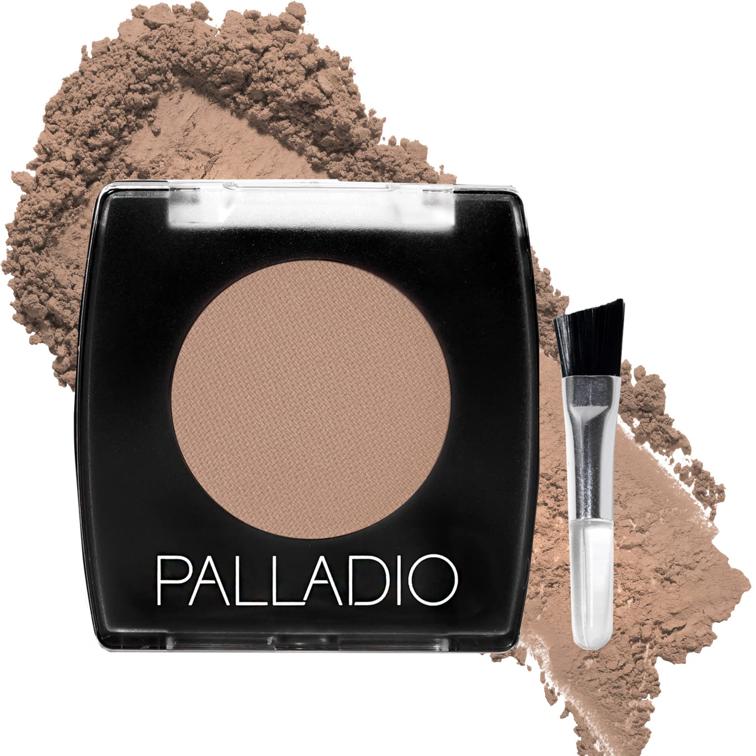 Palladio polvo suave para cejas con acabado natural y duradero.