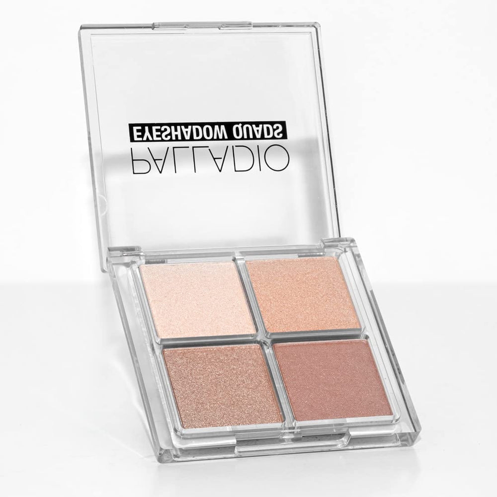 Palladio Eyeshadow Quad: paleta versátil para looks diarios y nocturnos.