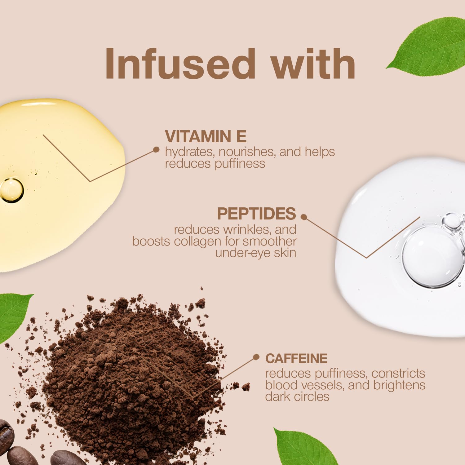 Palladio Iluminador de Ojos: péptidos y vitamina E para cuidado de la piel.