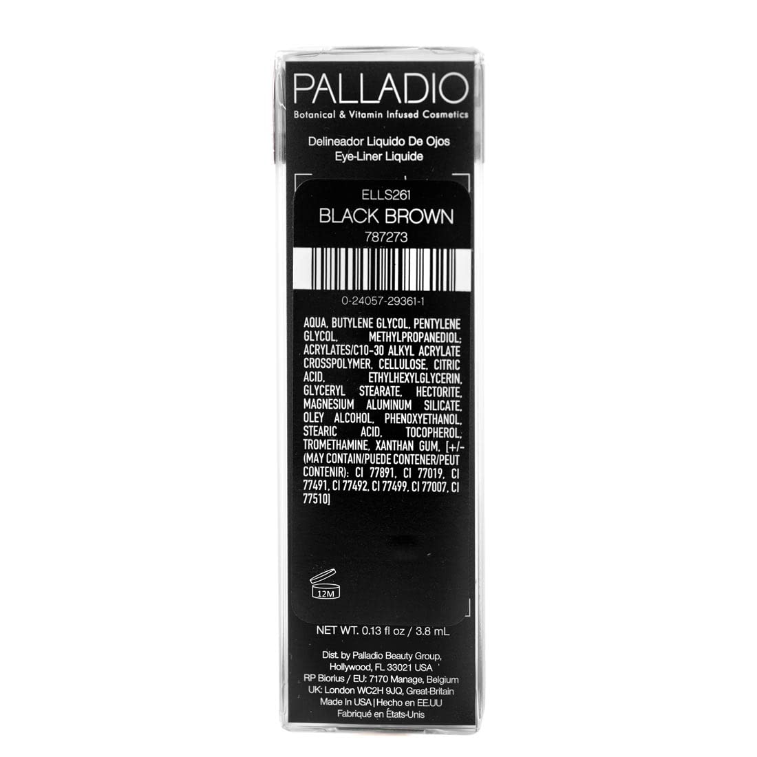 Mango ergonómico Palladio para un agarre estable durante el delineado.