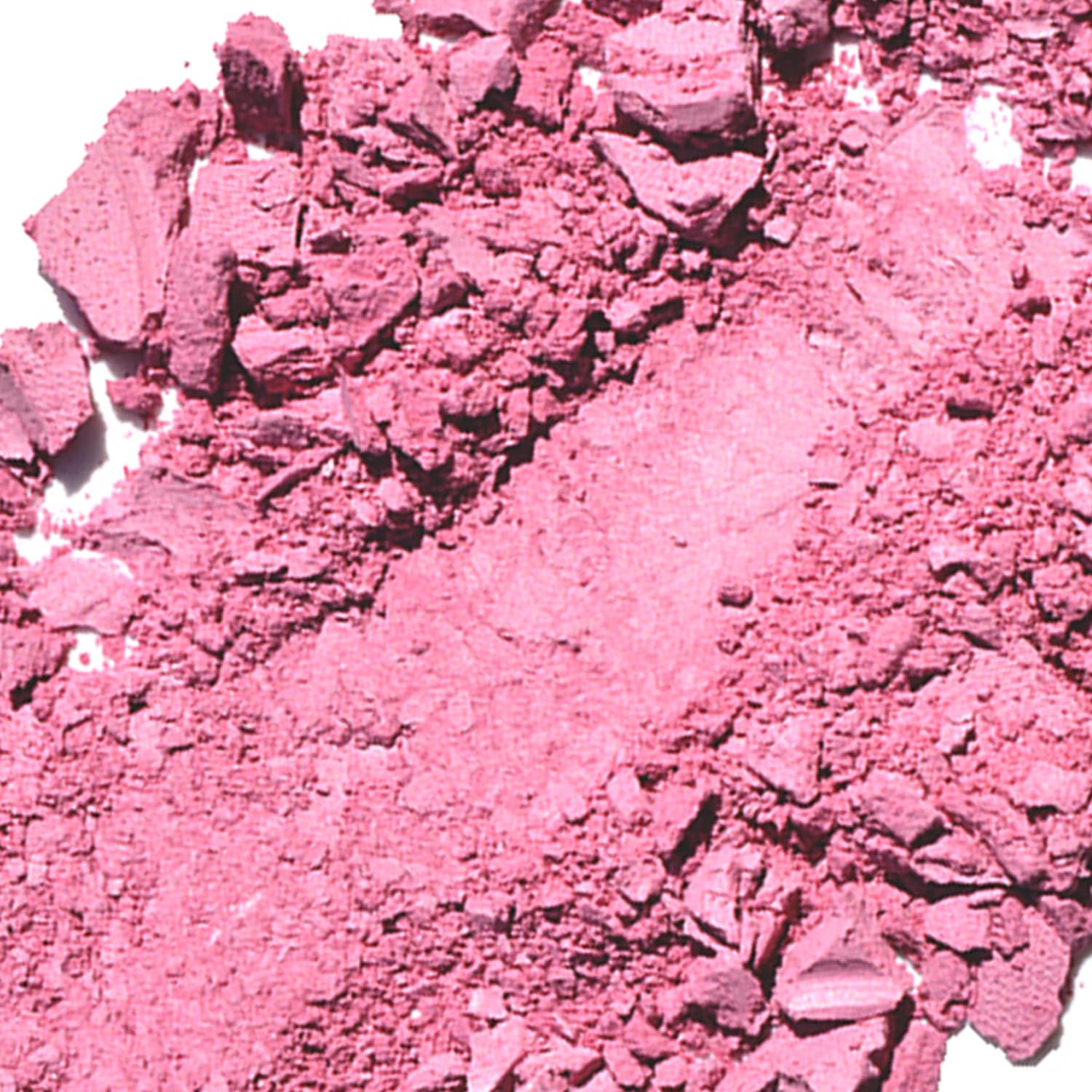 Palladio Rubor Mate Rosa Frambuesa, muestra de color duradera en la piel.