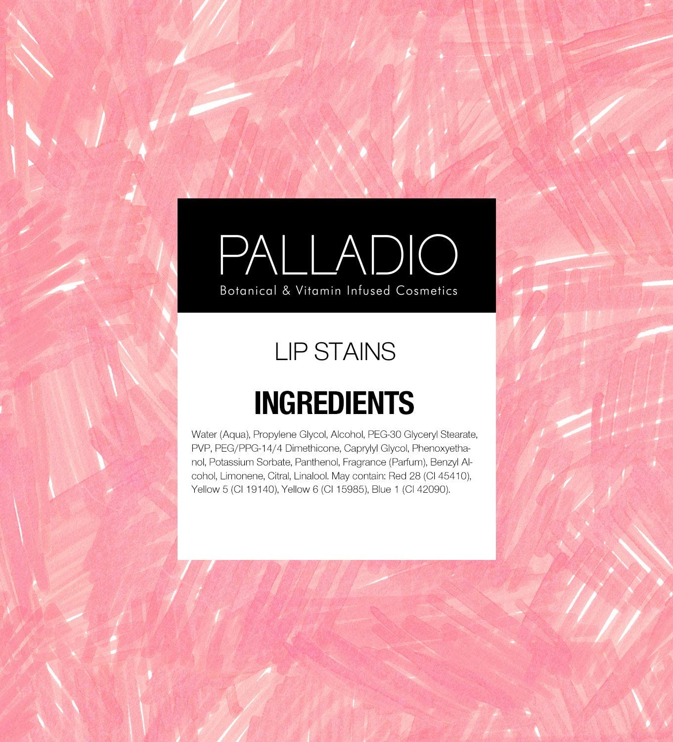 Palladio tinta labial Berry cobertura modulable para acabados versátiles.