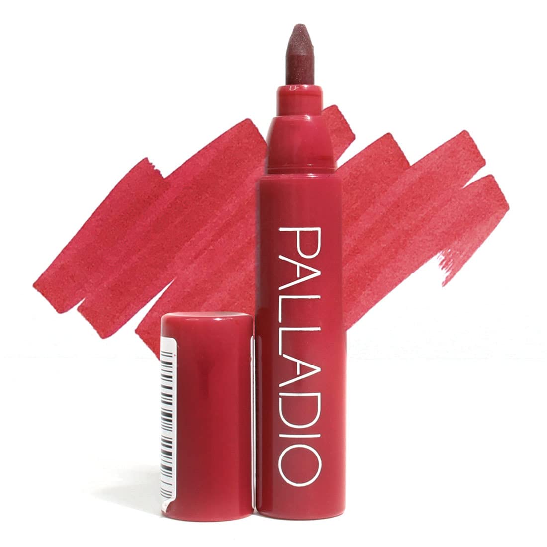 Palladio tinta labial Berry con punta cizalla para aplicación precisa y uniforme.