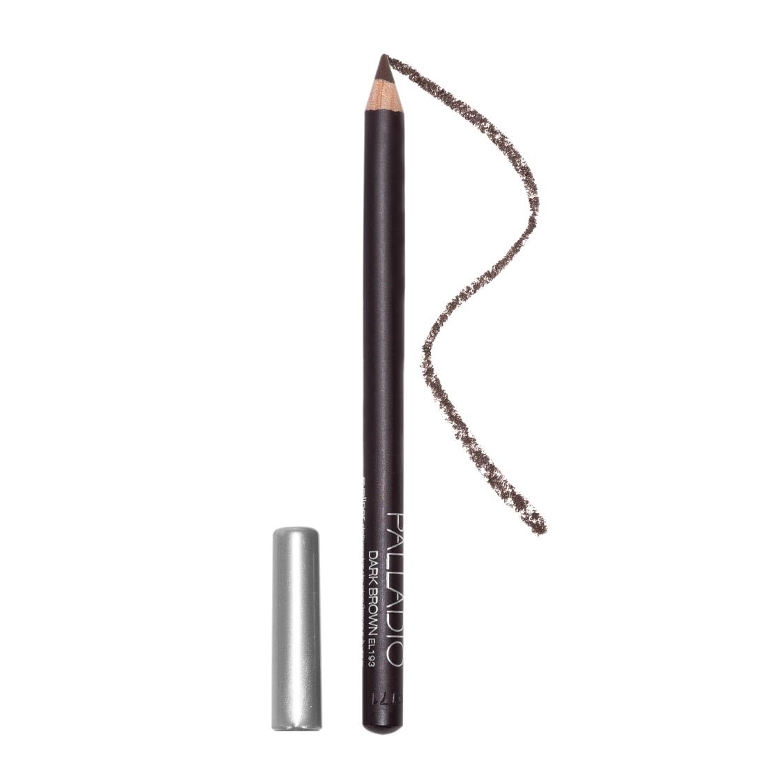 Palladio Wooden Eyeliner Pencil packaging highlights brand and design for easy handling.