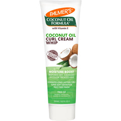 Palmer's Curl Whip Cream jar close-up showing rich moisture for defined curls.