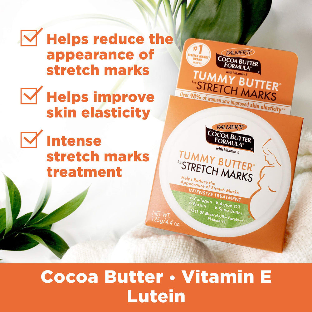 Fórmula Bio C-Elaste y Vitamina E para elasticidad de la piel.