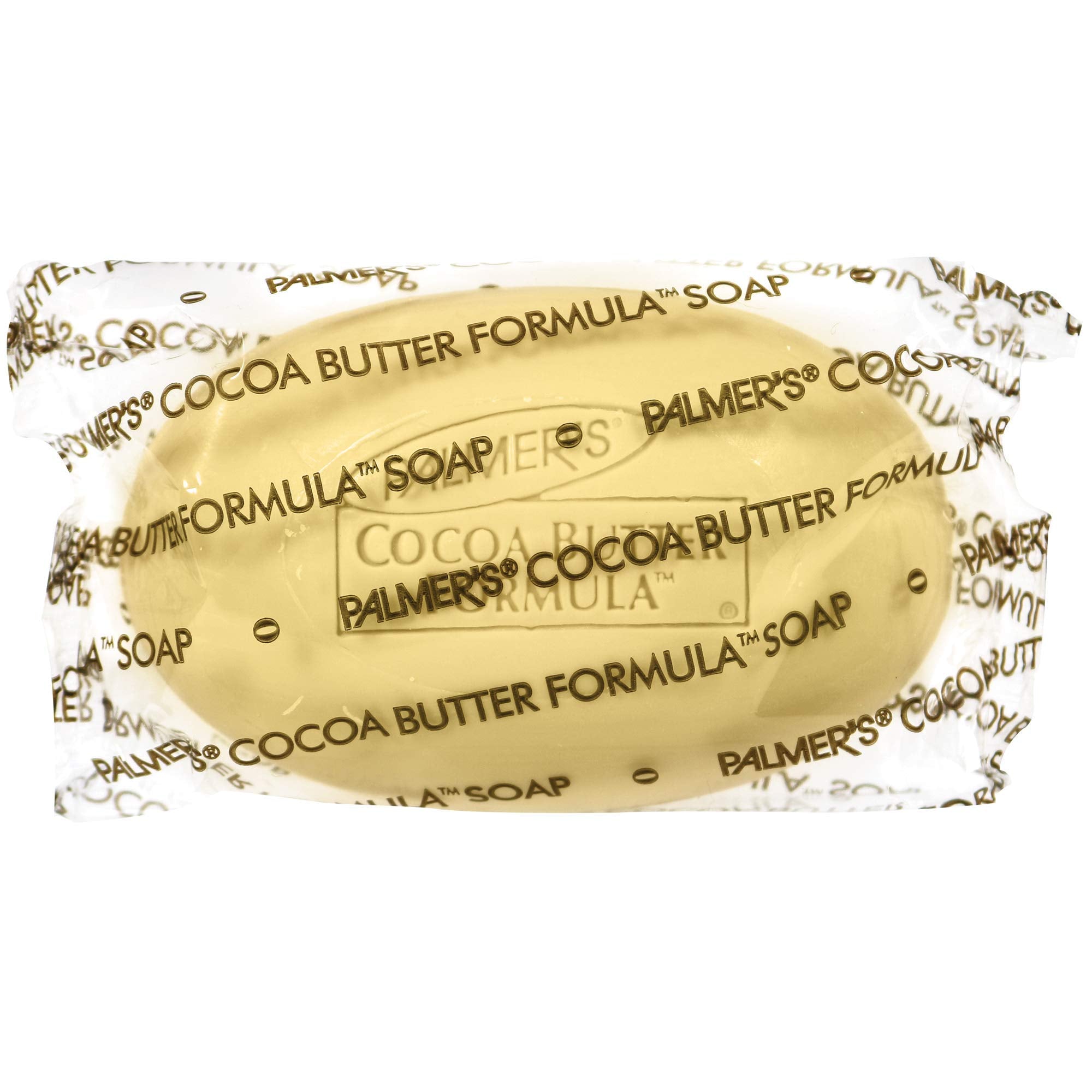 Palmer's cocoa butter formula soap face body use shown for daily softness