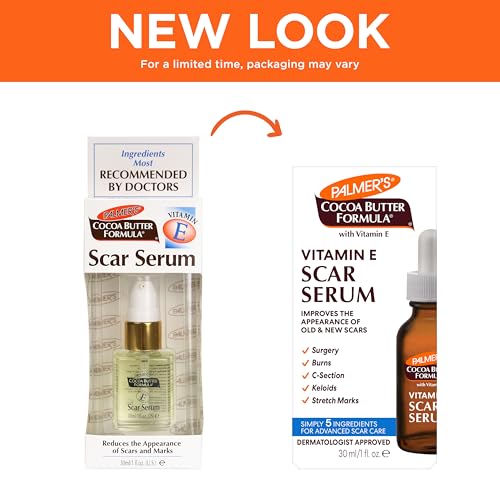 Palmer's serum cicatrices, aplicación diaria para rostro y cuerpo.