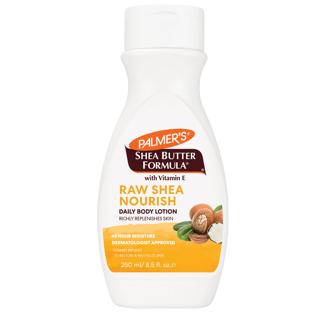 Palmer's Shea Formula Crema Corporal Botella, hidratación profunda para piel seca.