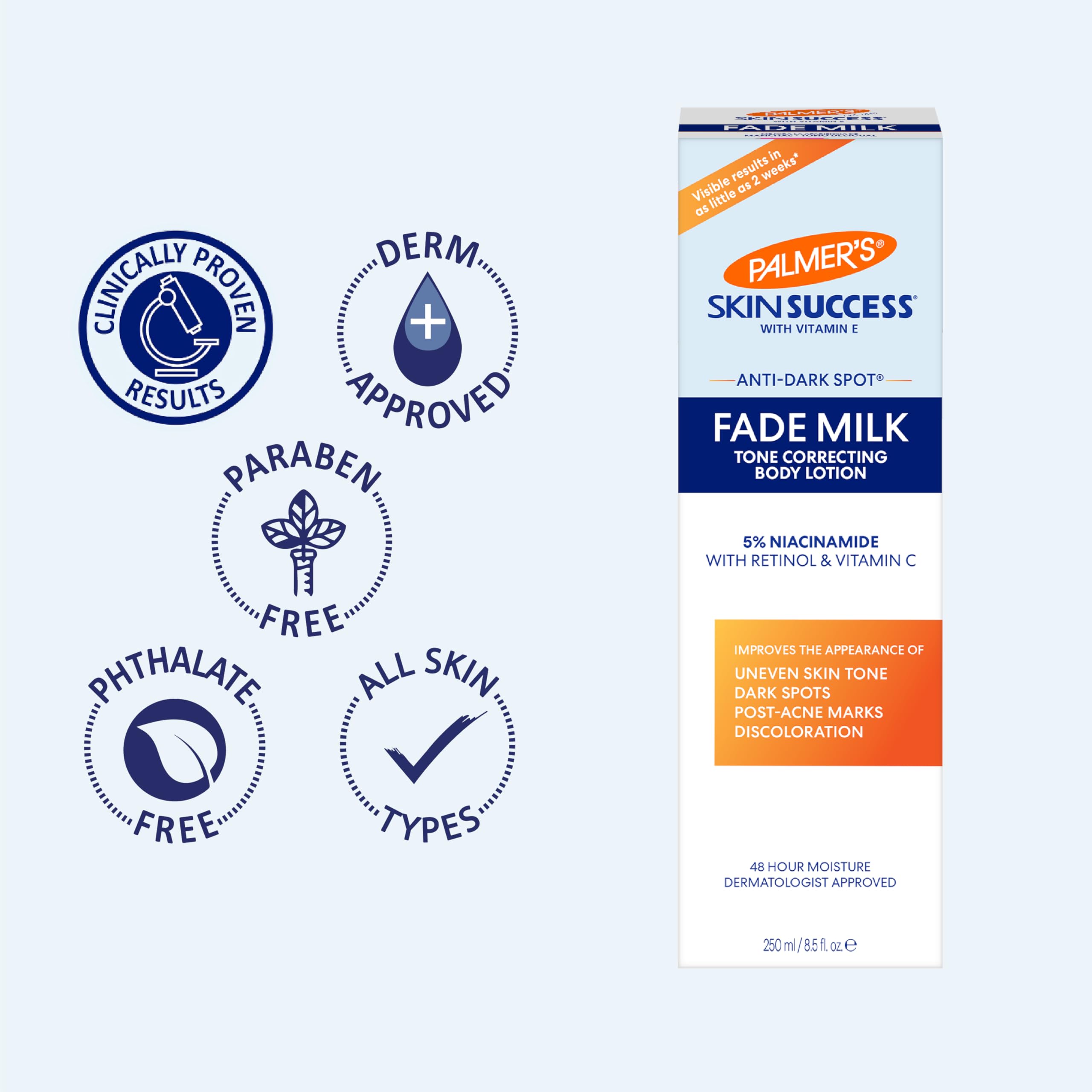 Manteca de karité en Palmer's Skin Success para elasticidad