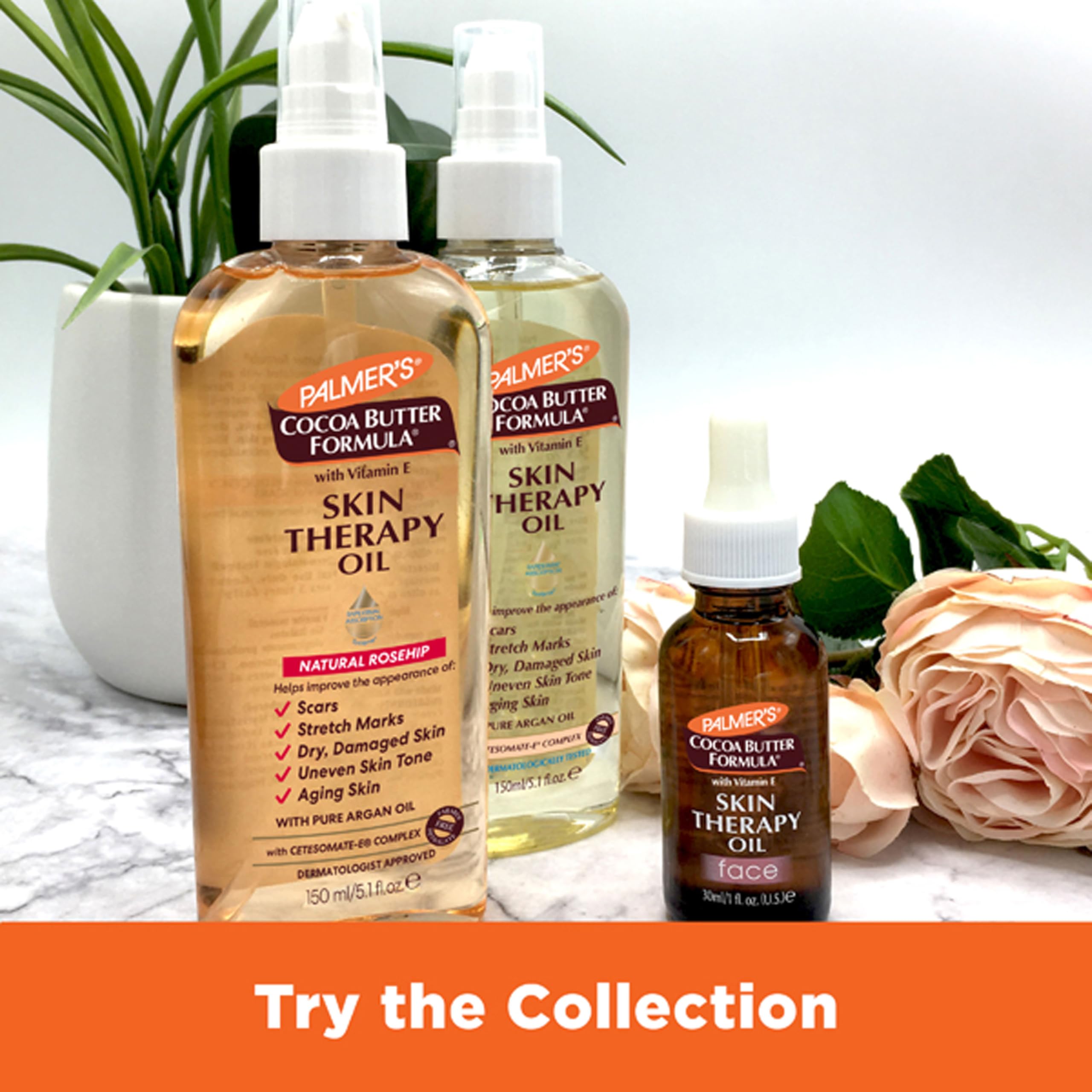 Palmer's Aceite Corporal Terapia ingredientes naturales de alta calidad y sostenibles.
