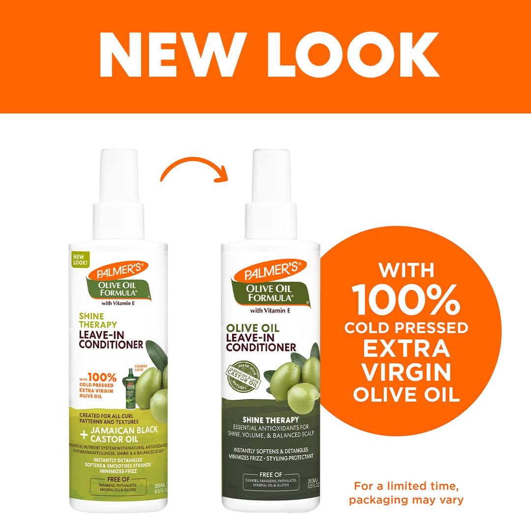 Palmer's Aceite Oliva Extra Virgen nutre el cabello al instante.