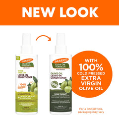 Palmer's Aceite Oliva Extra Virgen nutre el cabello al instante.
