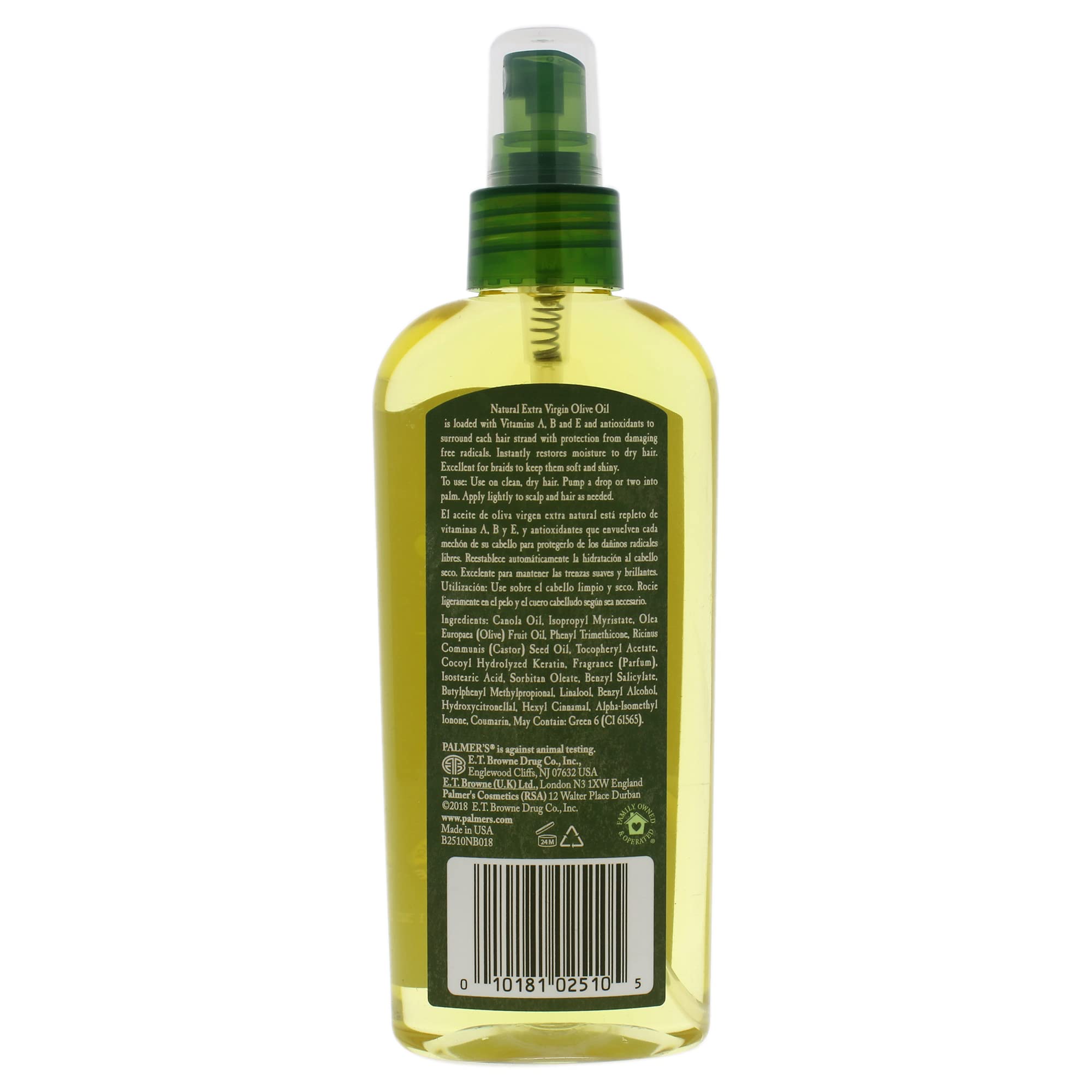 Palmer's Aceite de Oliva Spray hidratante para cuero cabelludo y raíces