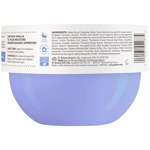 Producto apto para dermatologos y piel sensible de Palmer's.