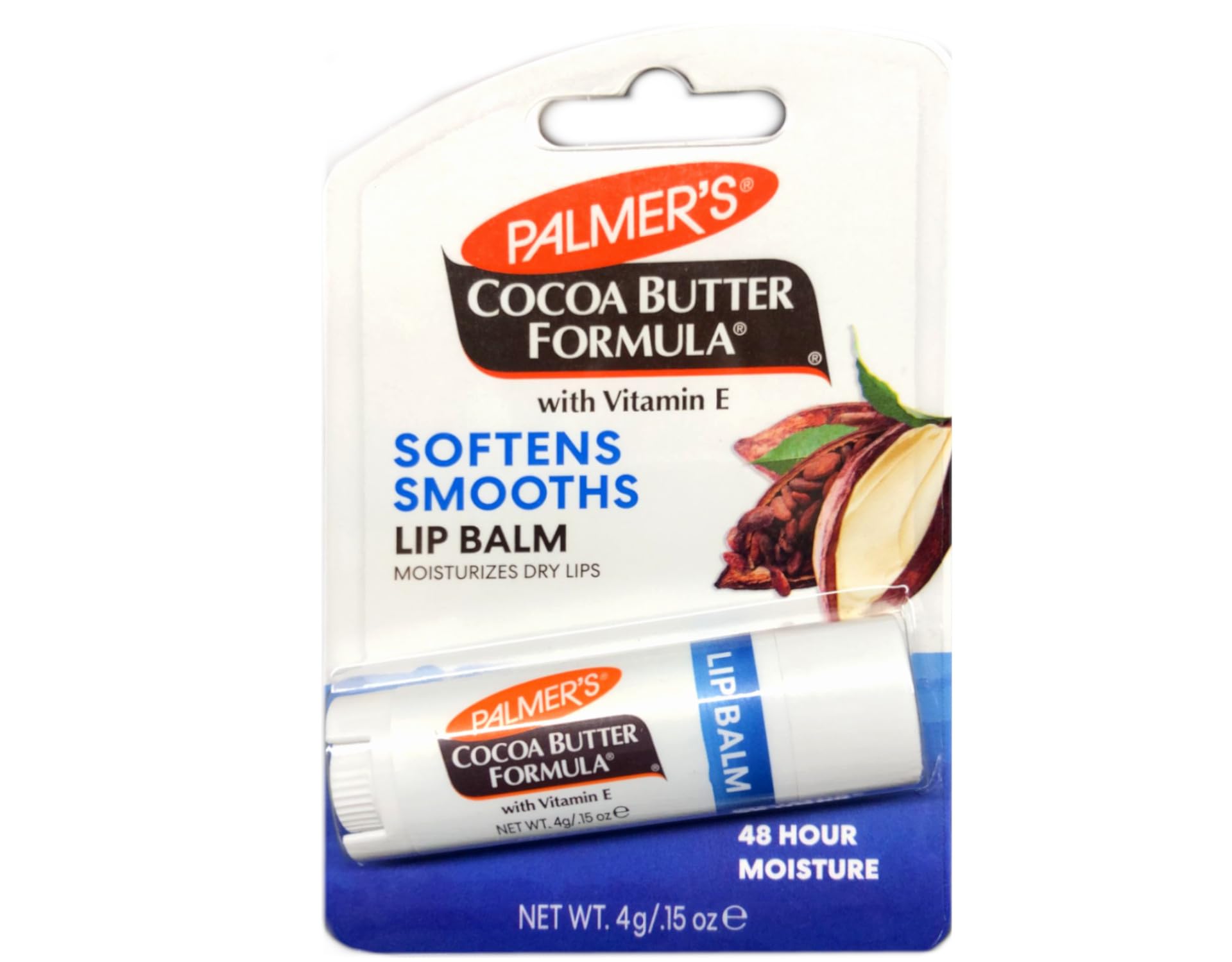 Textura cremosa del bálsamo labial Palmer's para labios suaves