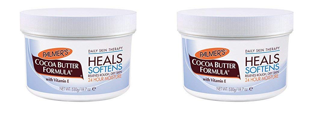 Palmer's Cocoa Butter Formula 18oz jar for deep moisture and skin smoothing.