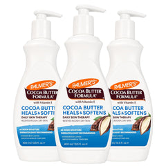 Palmer's Cocoa Butter Formula Daily Skin Therapy: botella con dispensador para hidratación constante.
