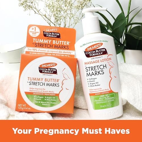 Palmer's Cocoa Butter Formula Massage Lotion is pregnancy-safe and ideal for all-over body use.