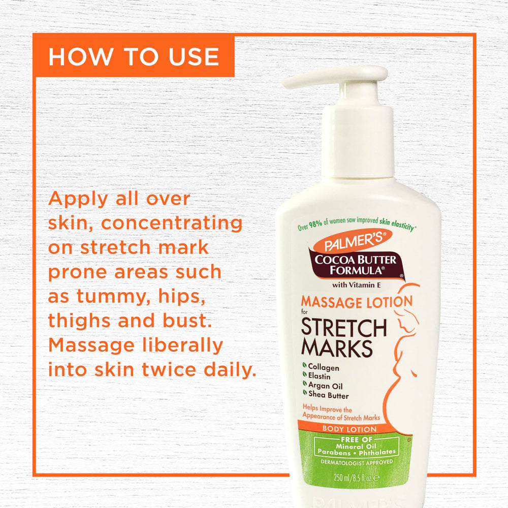 Palmer's Cocoa Butter Formula Massage Lotion is pregnancy-safe.