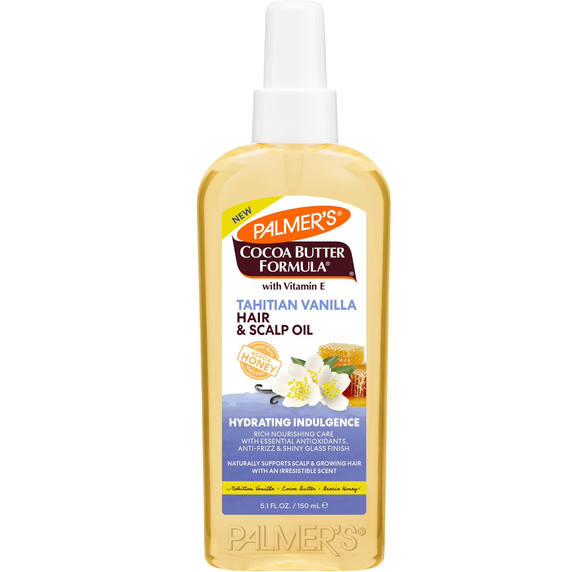 Palmer's Cocoa Butter Tahitian Vanilla: aplicación del aceite para cabello suave y nutrido