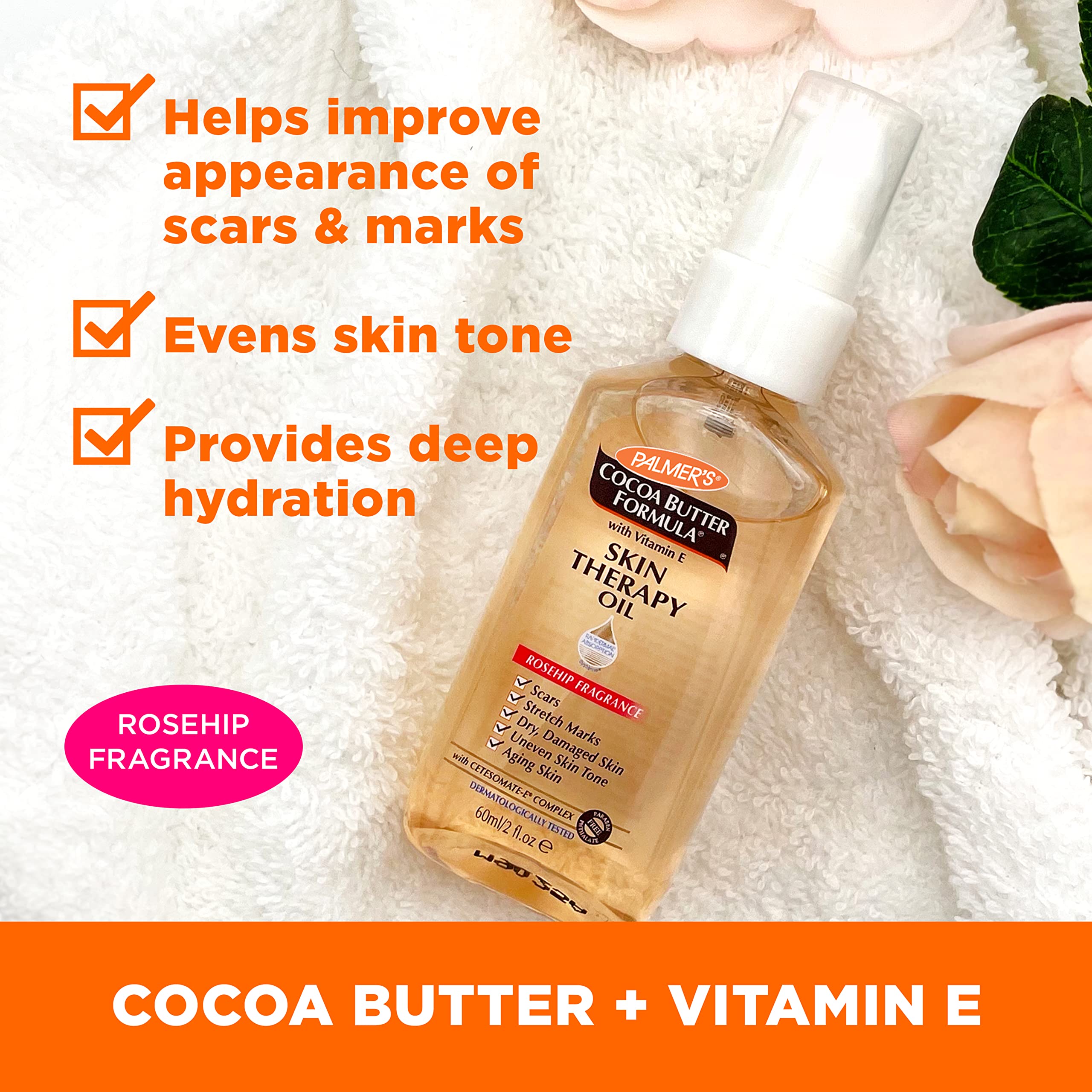 Coconut, argan, and almond oil blend in Palmer's formula