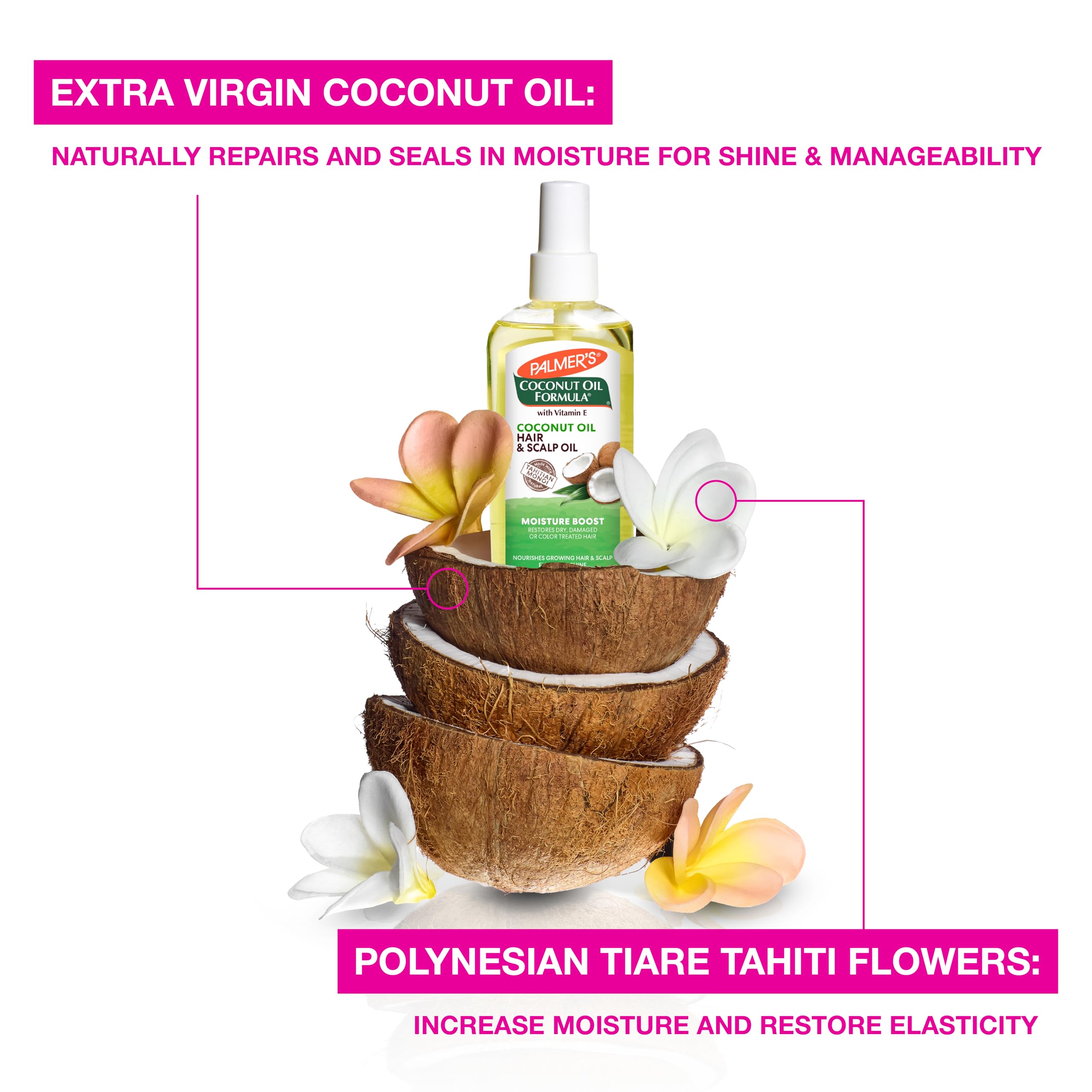 Ideal for curly and textured hair with Palmer's Moisture Boost.