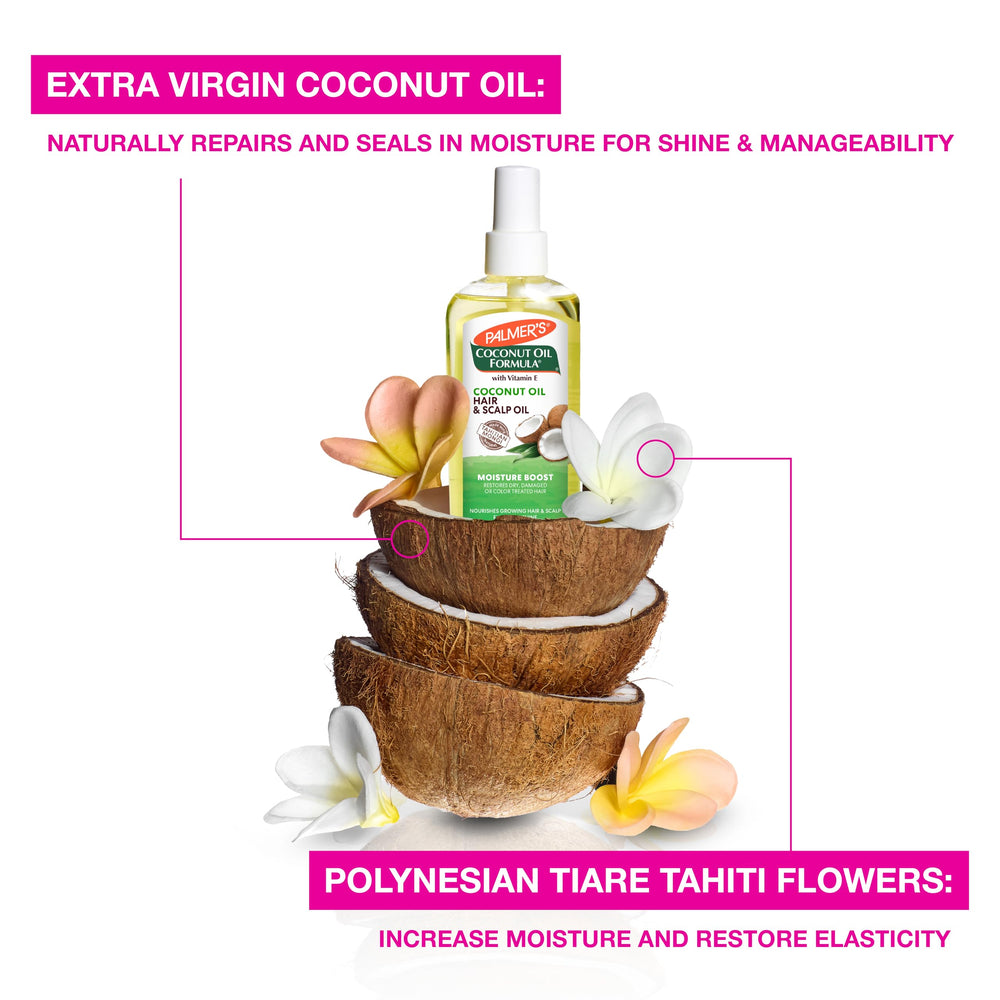 Ideal for curly and textured hair with Palmer's Moisture Boost.