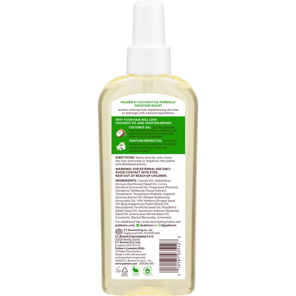 Leave-in spray with no rinse required for easy daily care.