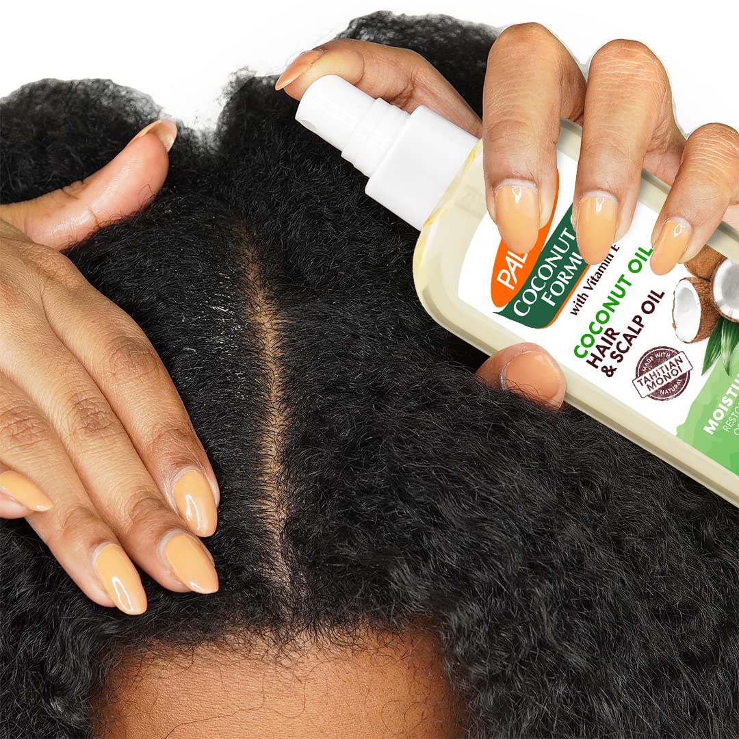 Paraben-free Palmer's formula supports clean hair care.