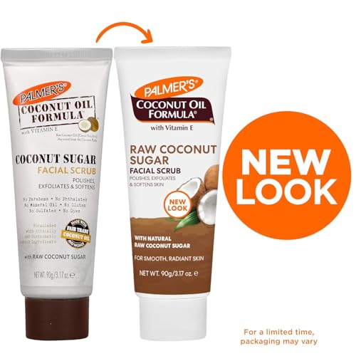 Palmer's exfoliante coco azúcar, textura cremosa se disuelve con agua