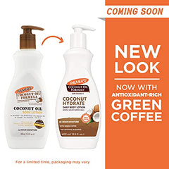 Palmer's loción con extracto de café verde hidrata y nutre la piel