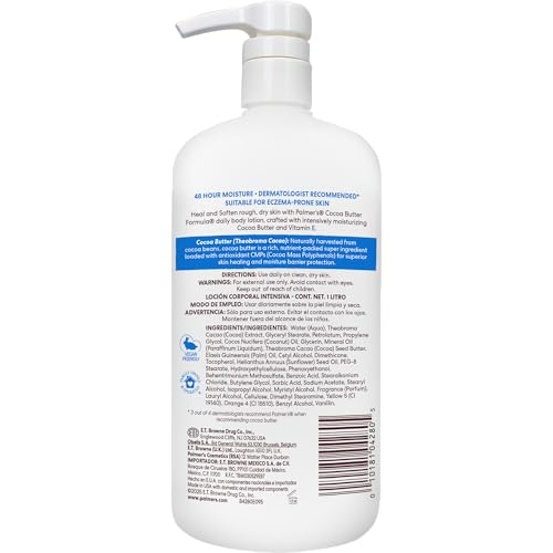 Palmer's Cocoa Butter Formula: crema de cuerpo con textura suave para uso diario