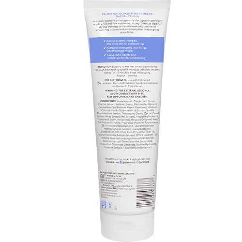 Fragancia de vainilla y miel en Palmer's perfuma la experiencia de lavado.