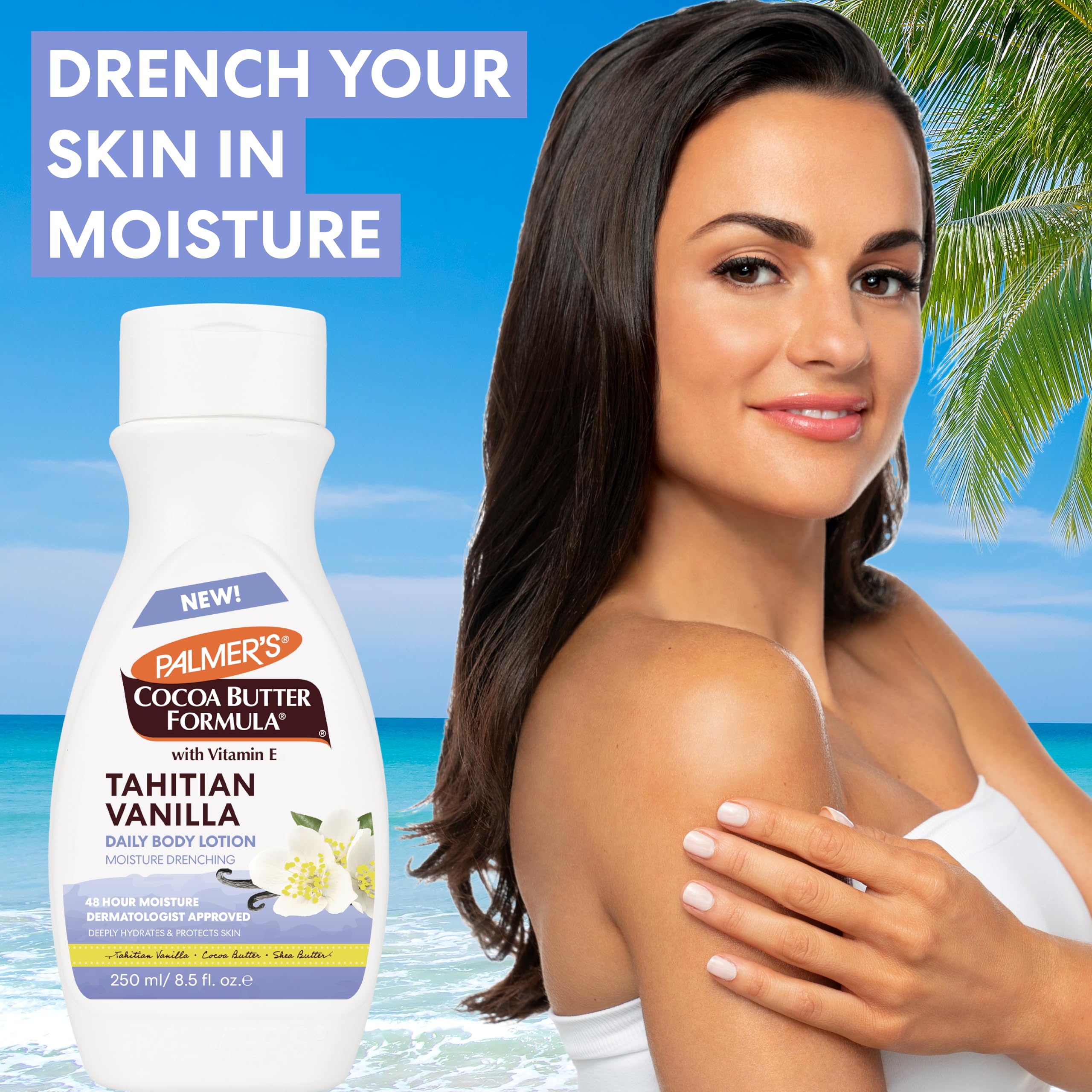 Textura cremosa de Palmer's para piel suave y nutrida