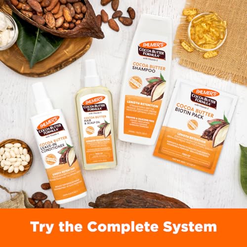 Palmer's manteca cacao biotina brillo natural en mechones