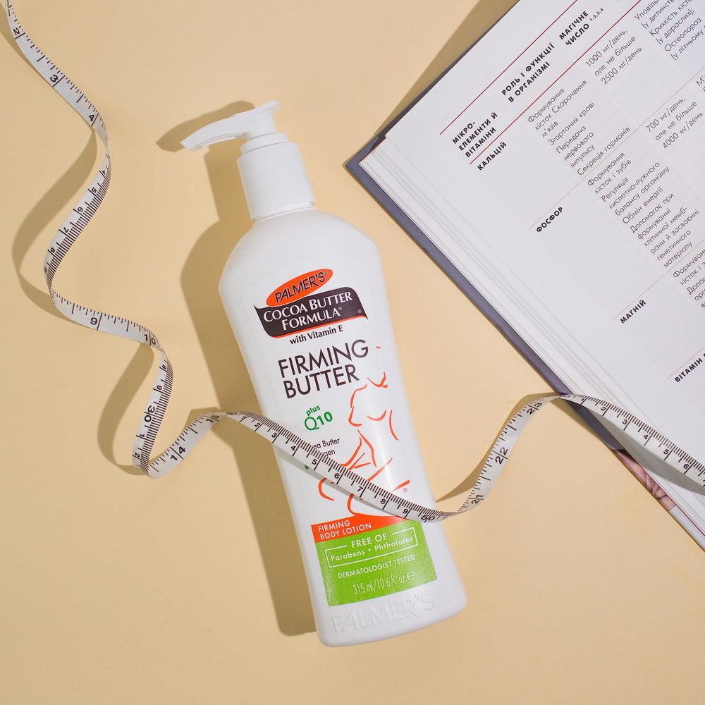 Palmer's postpartum belly massage scene demonstrates soothing, hydrating body care.