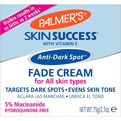 Palmer's Anti-Dark Spot Cream being applied to the skin for targeted fading