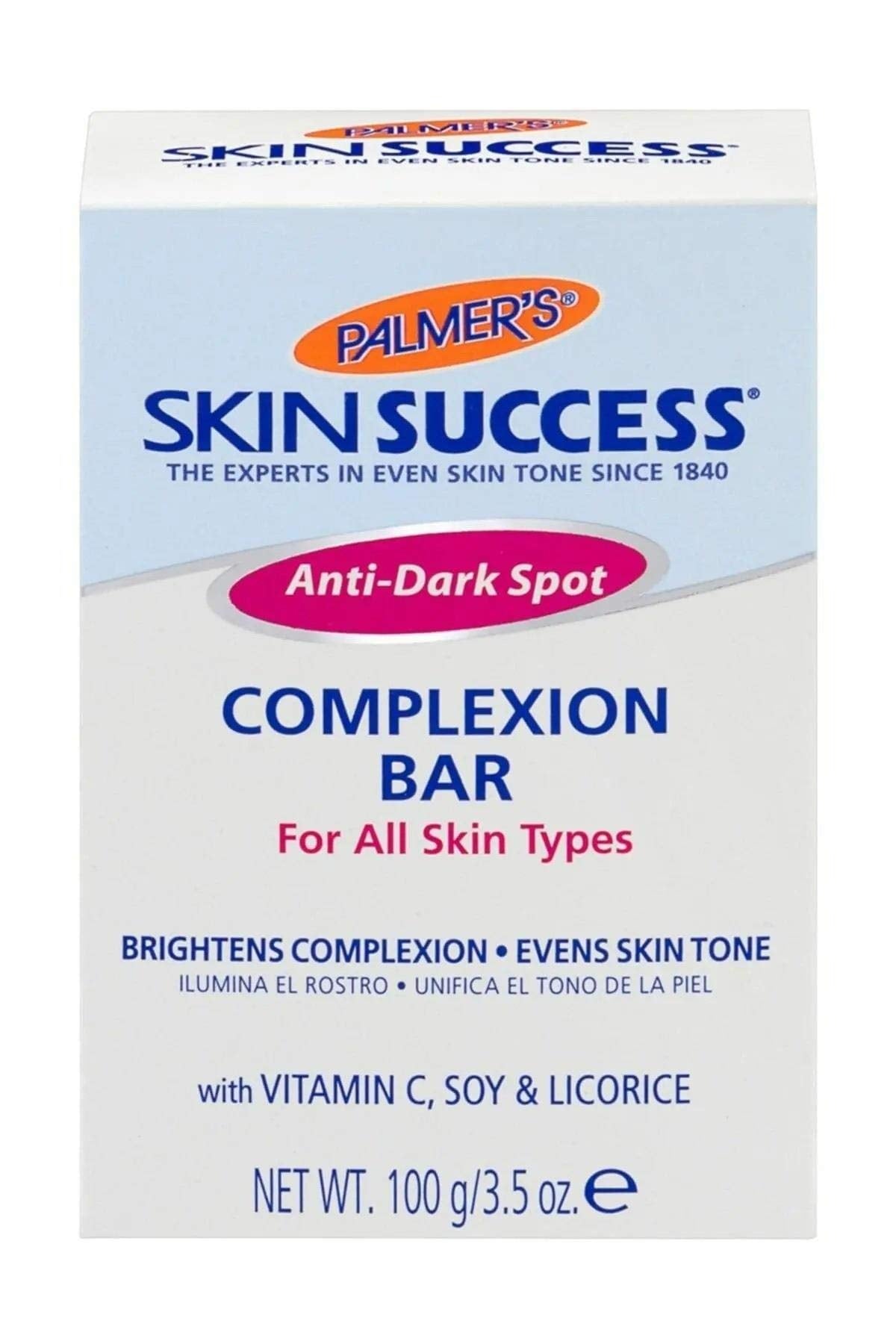Barra Palmer's Skin Success para tono uniforme y piel limpia