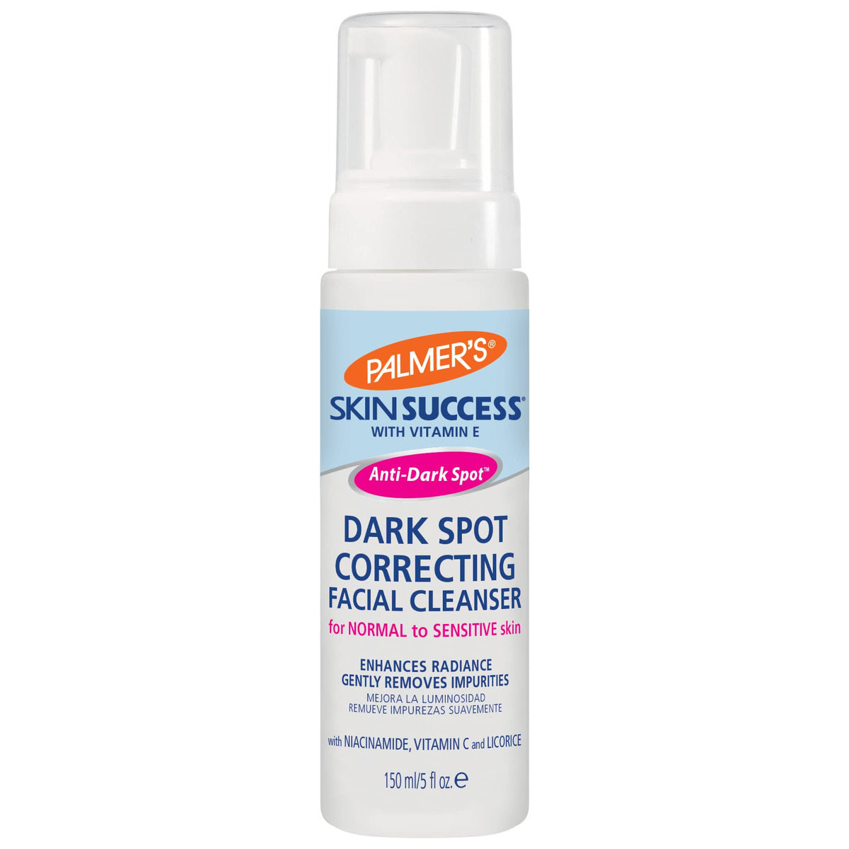Palmer's Skin Success Eventone, vertido de botella, elimina impurezas y prepara la piel para tratamientos