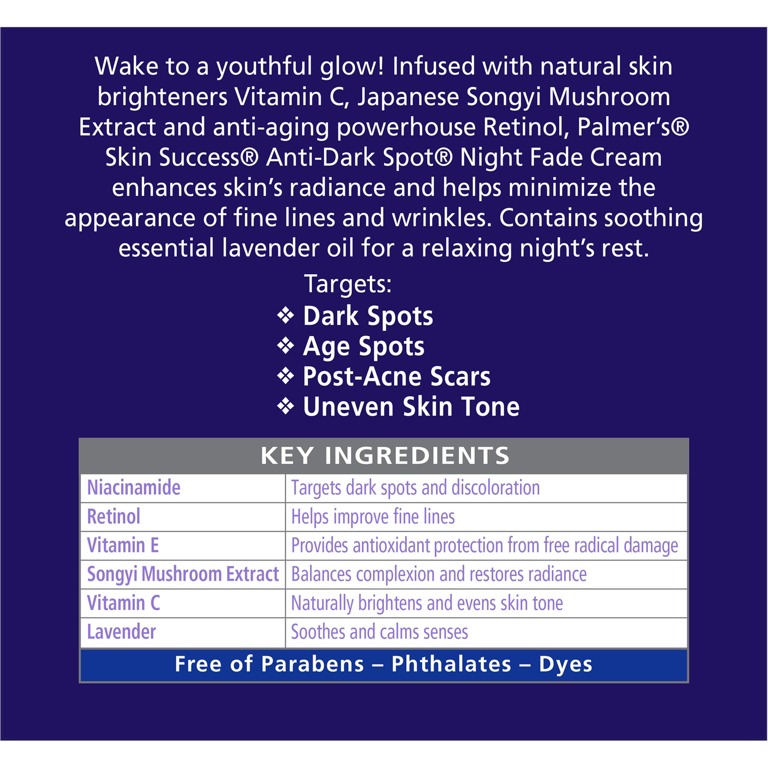 Formato de 2.7 oz de Palmer's Skin Success para rutina diaria.
