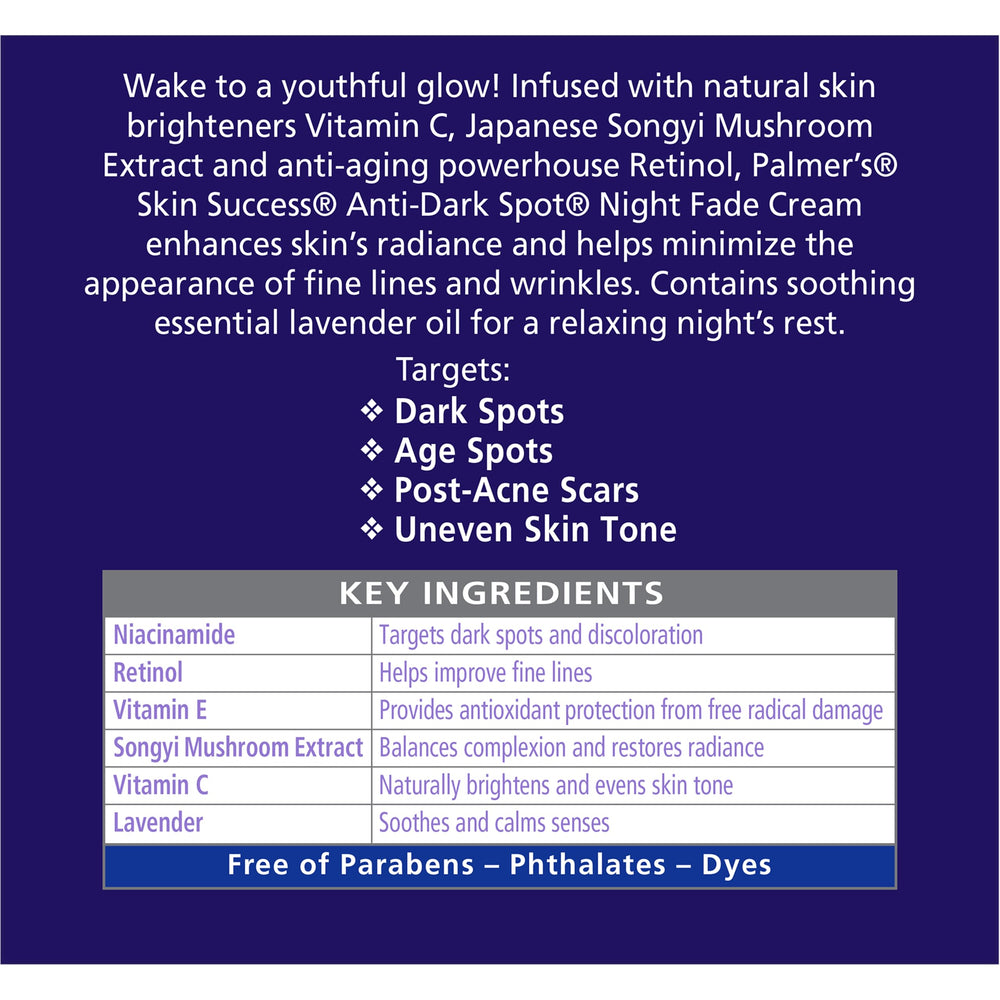 Formato de 2.7 oz de Palmer's Skin Success para rutina diaria.