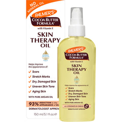 Palmer's Skin Therapy Oil en botella para hidratación corporal suave y duradera