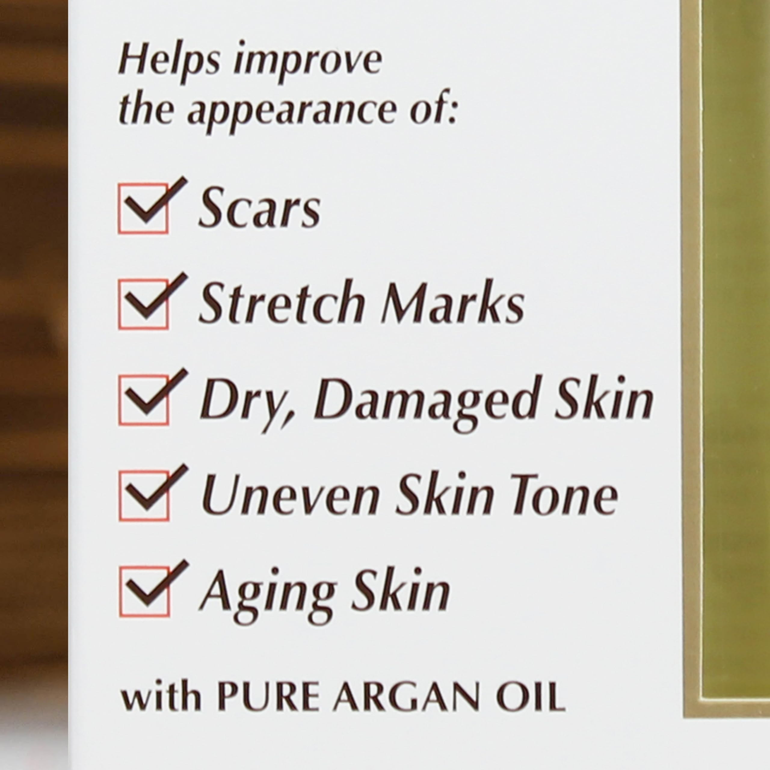 Manteca de cacao en Palmer's Skin Therapy Oil para hidratación profunda